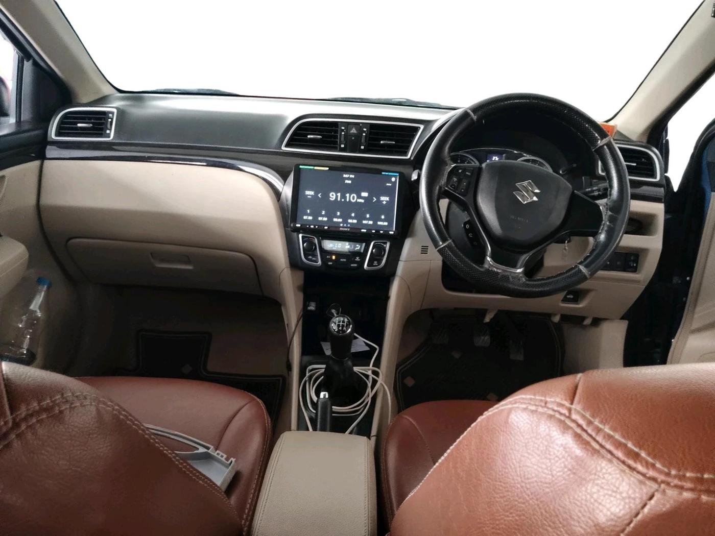 2017 Maruti Ciaz DELTA 1.4 MT PETROL, Petrol, Manual, 96,487 km, interior