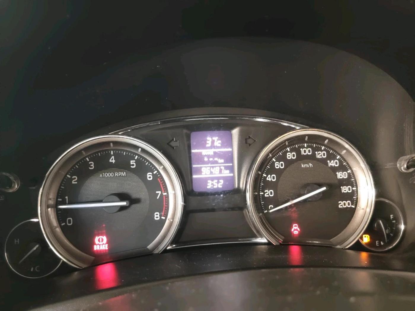 2017 Maruti Ciaz DELTA 1.4 MT PETROL, Petrol, Manual, 96,487 km, interior
