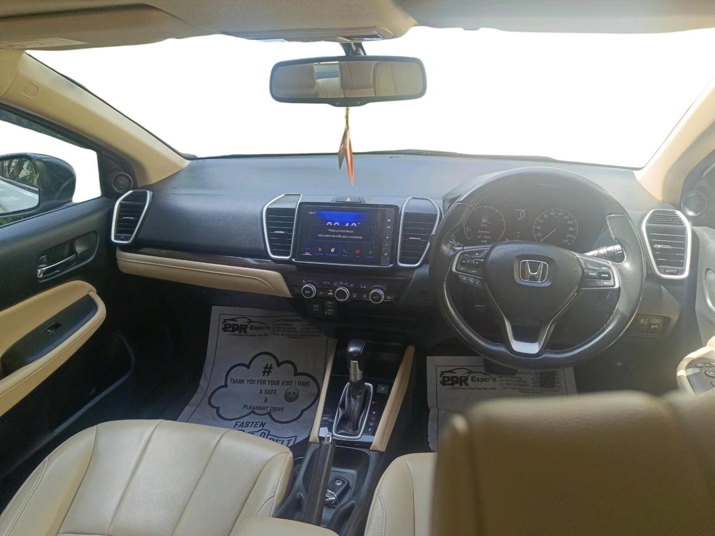 2022 Honda City 1.5L I-VTEC ZX CVT, Petrol, Automatic, 62,651 km, interior