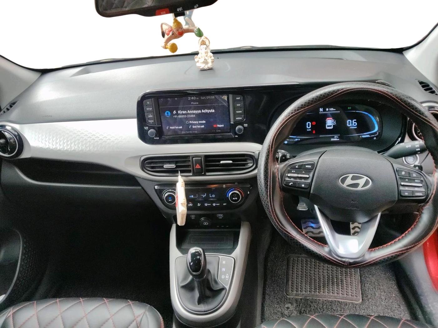 2023 Hyundai EXTER SX(O) CONNECT 1.2 AMT, Petrol, Automatic, 30,686 km, interior