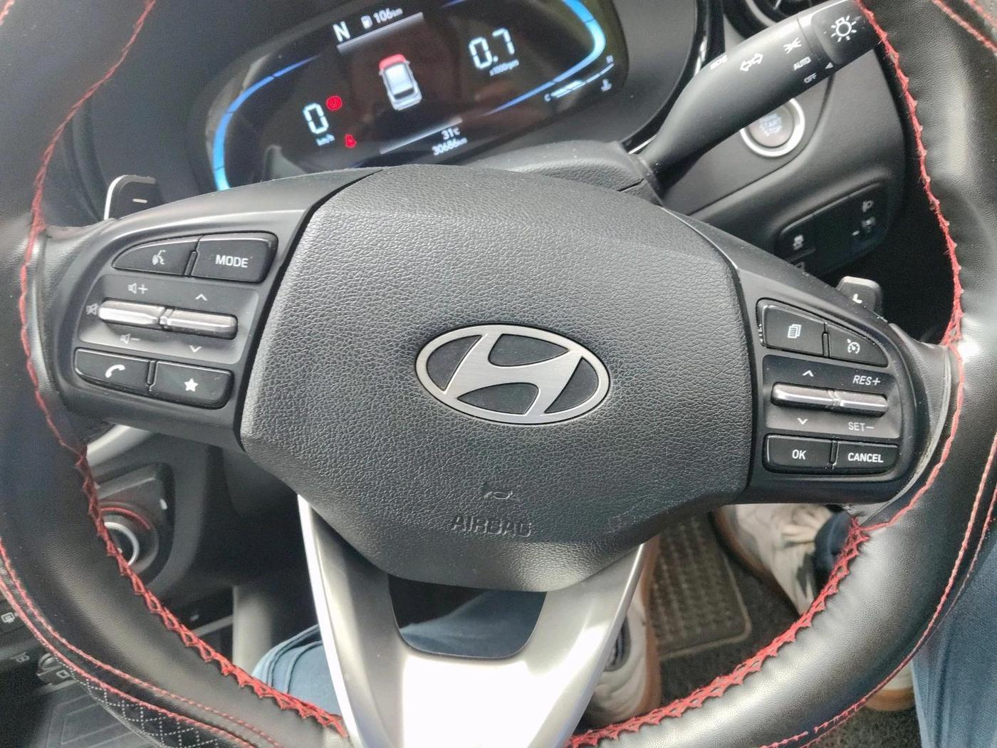 2023 Hyundai EXTER SX(O) CONNECT 1.2 AMT, Petrol, Automatic, 30,686 km, interior