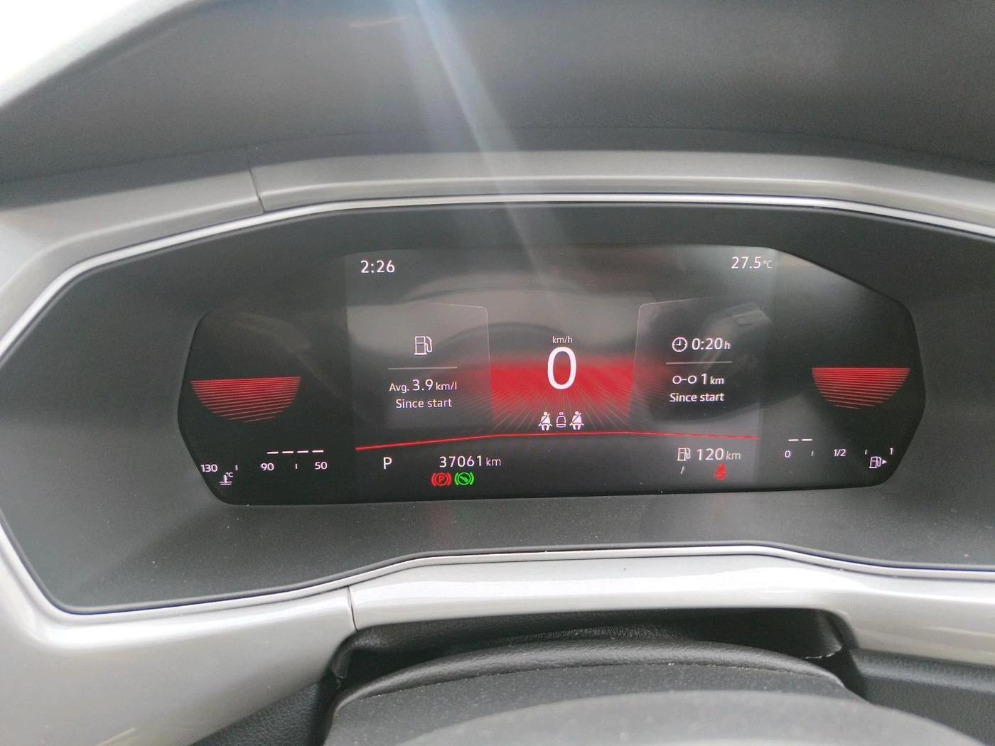 2024 Volkswagen TAIGUN GT PLUS 1.5 TSI DSG, Petrol, Automatic, 37,061 km, interior