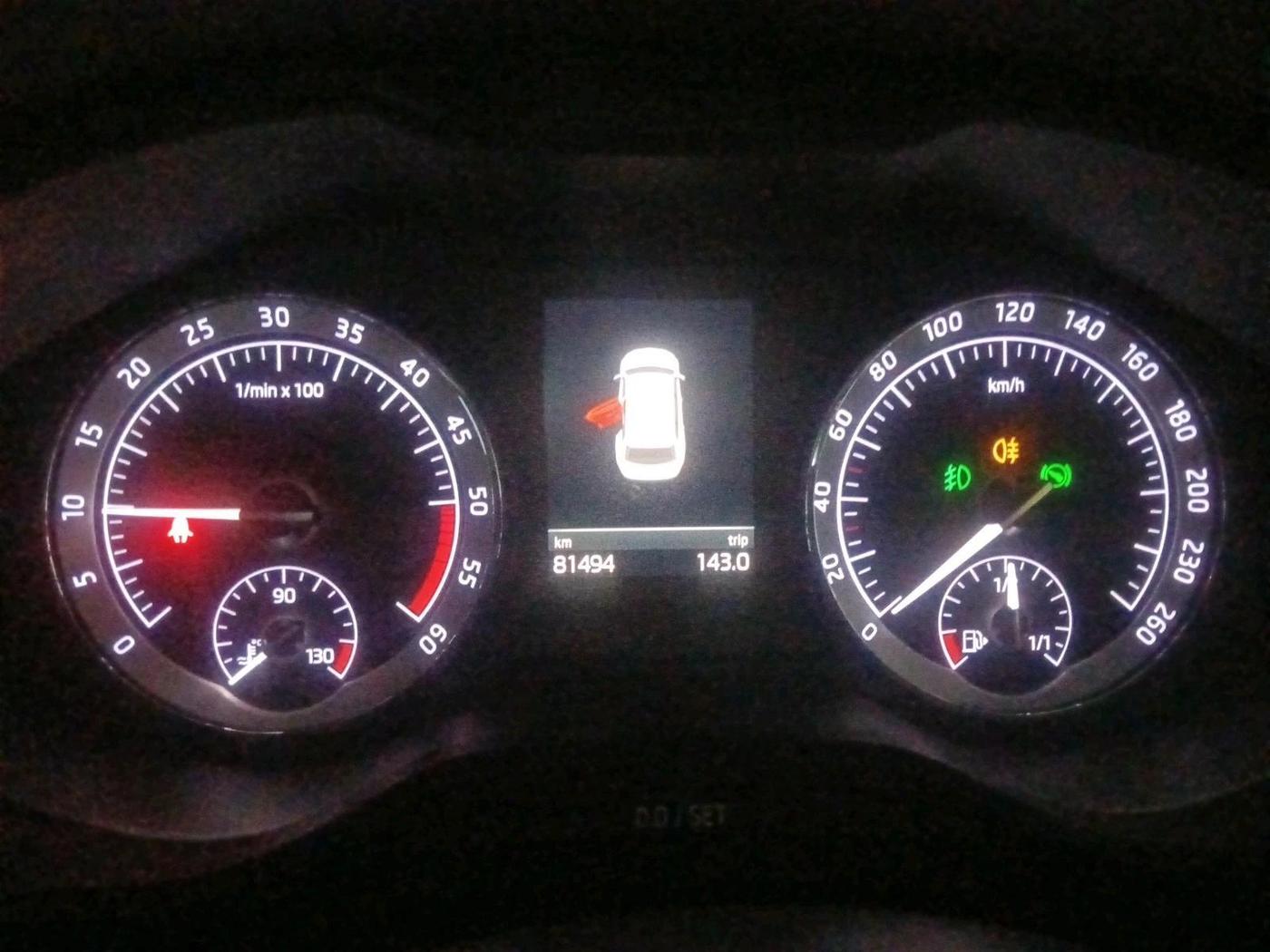 2018 Skoda Kodiaq STYLE 2.0 TDI 4X4 AT, Diesel, Automatic, 81,494 km, interior