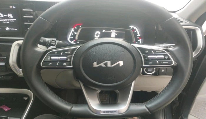 2022 KIA SONET HTX 1.5 AT, Diesel, Automatic, 20,636 km, interior