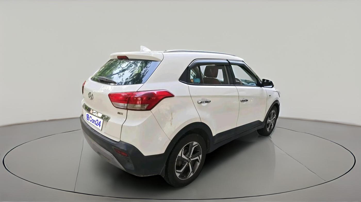 2018 Hyundai Creta SX AT 1.6 DIESEL, Diesel, Automatic, 2,90,020 km, exterior