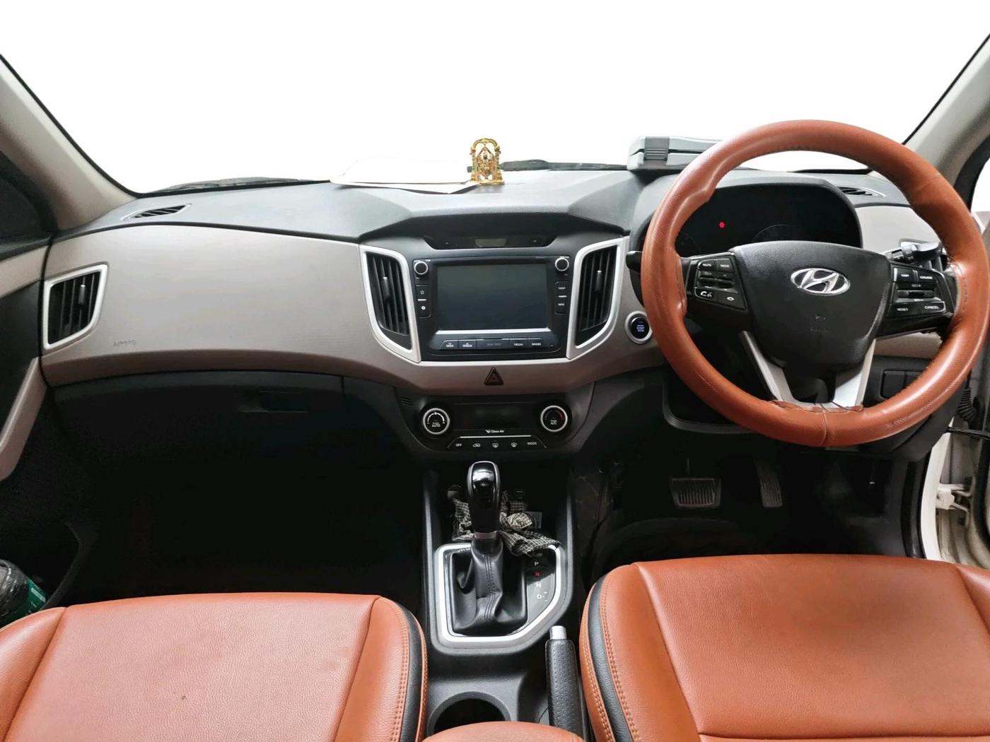 2018 Hyundai Creta SX AT 1.6 DIESEL, Diesel, Automatic, 2,90,020 km, interior