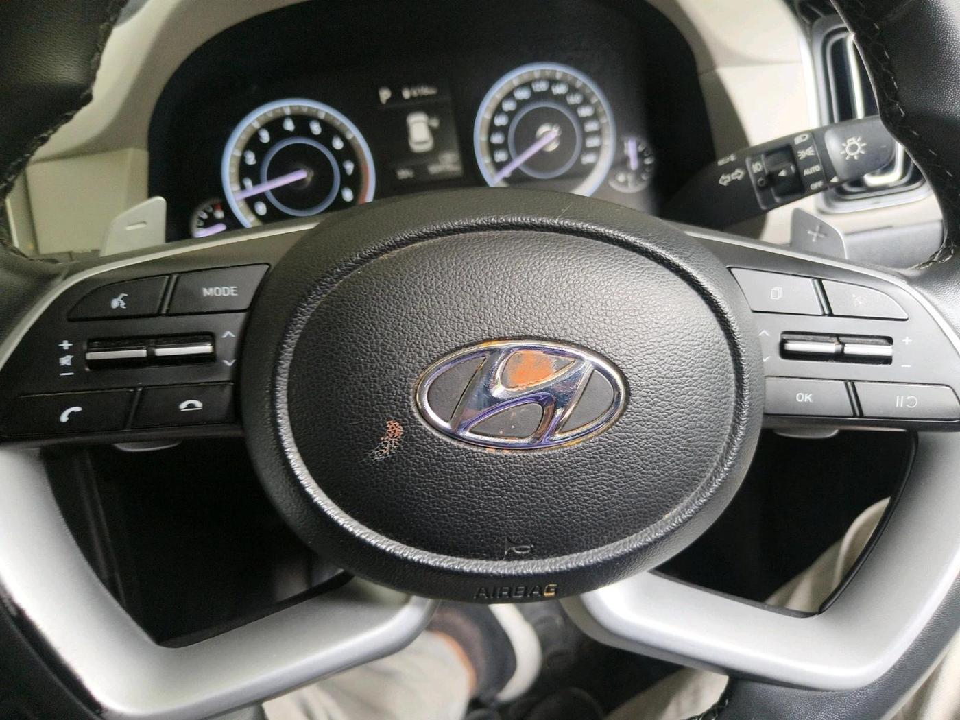 2020 Hyundai Creta SX IVT 1.5 PETROL, Petrol, Automatic, 55,975 km, interior