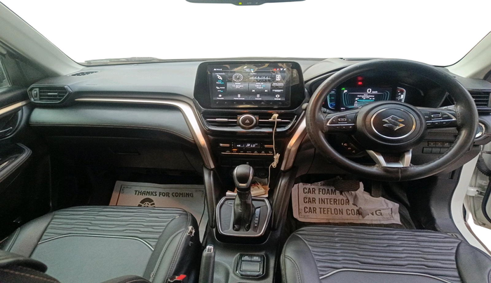 2022 Maruti Grand Vitara ZETA PLUS  HYBRID ECVT, Hybrid, Automatic, 23,839 km, interior