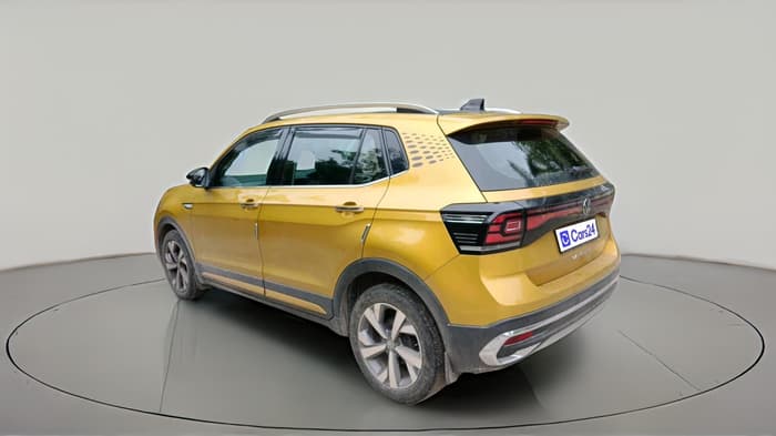2022 Volkswagen TAIGUN TOPLINE 1.0 TSI AT, Petrol, Automatic, 40,152 km, exterior