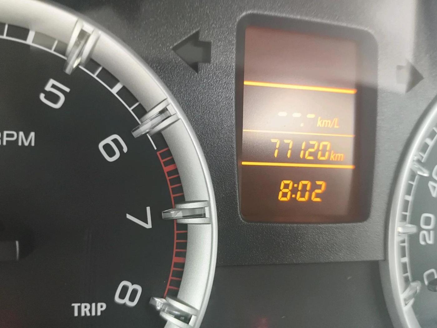 2013 Maruti Ertiga VXI, Petrol, Manual, 77,120 km, interior