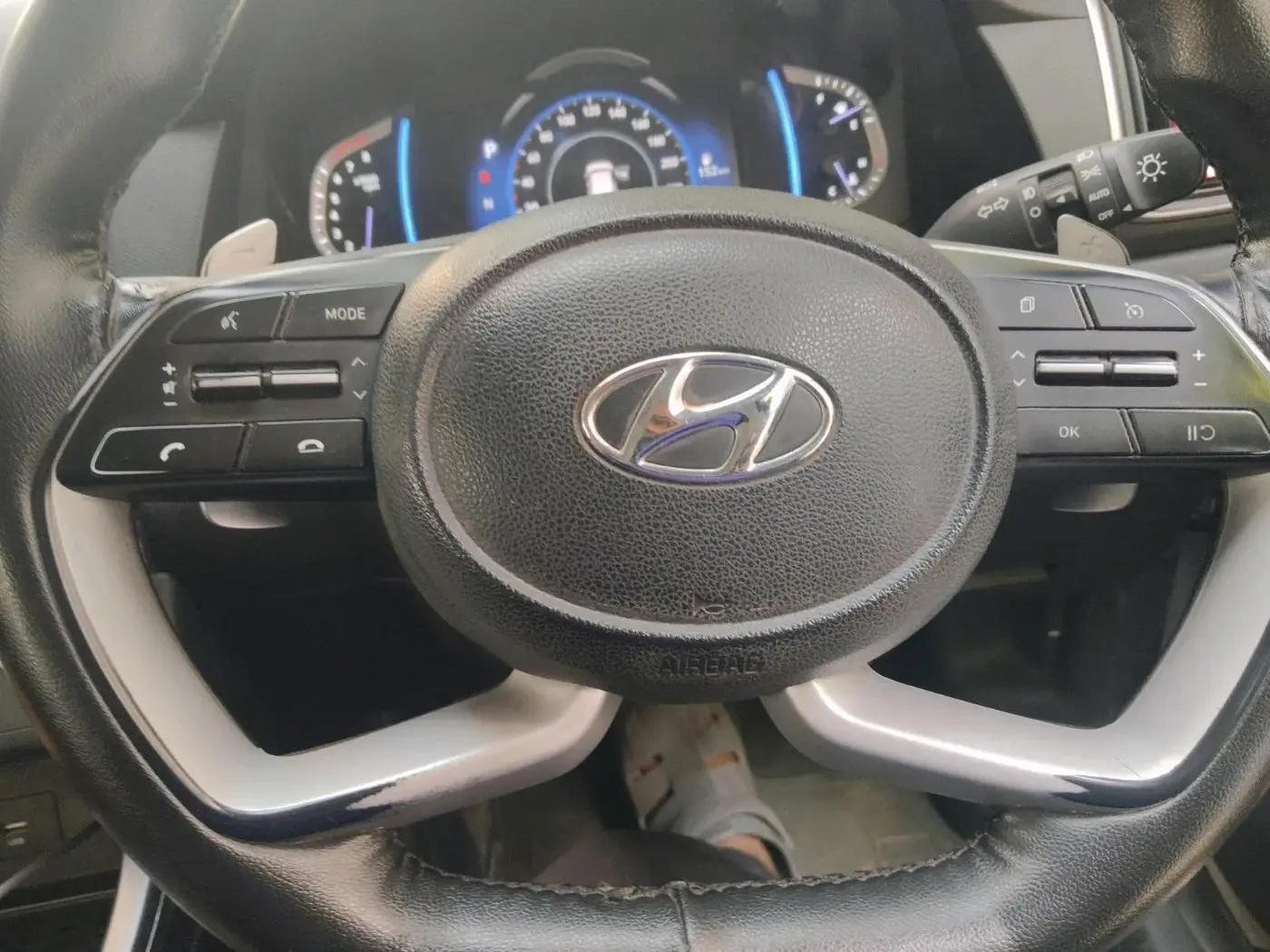 2021 Hyundai Creta SX (O) 1.4 TURBO DCT, Petrol, Automatic, 1,17,021 km, interior