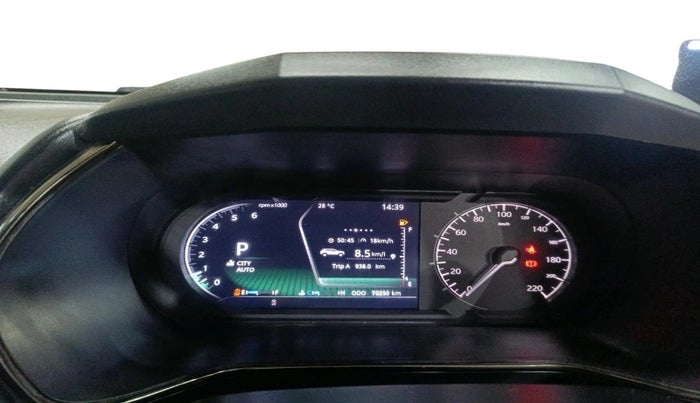 2021 Tata Harrier XZA PLUS 2.0L DARK EDITION, Diesel, Automatic, 70,250 km, interior