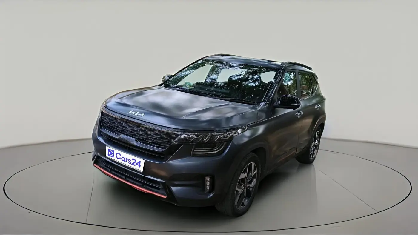 2021 KIA SELTOS X LINE 1.4 PETROL DCT, Petrol, Automatic, 50,192 km, exterior