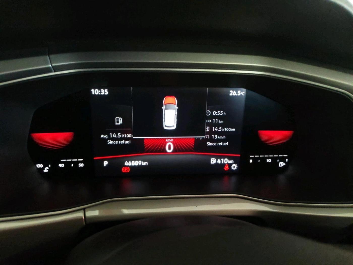 2022 Volkswagen TAIGUN GT PLUS 1.5 TSI DSG, Petrol, Automatic, 46,889 km, interior