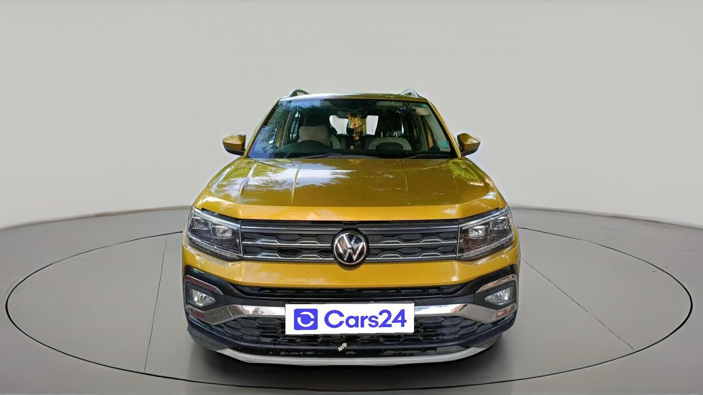 2021 Volkswagen TAIGUN TOPLINE 1.0 TSI AT, Petrol, Automatic, 74,786 km, exterior