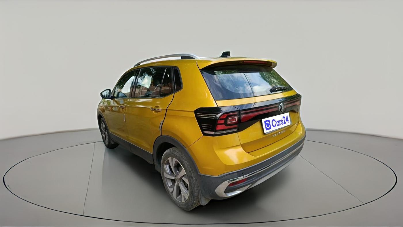 2021 Volkswagen TAIGUN TOPLINE 1.0 TSI AT, Petrol, Automatic, 74,786 km, exterior