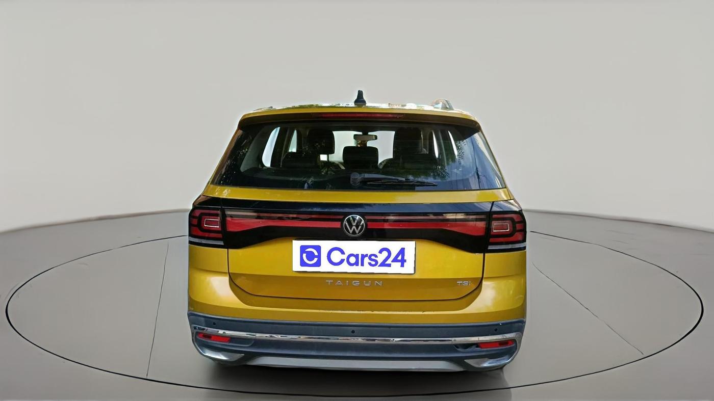 2021 Volkswagen TAIGUN TOPLINE 1.0 TSI AT, Petrol, Automatic, 74,786 km, exterior