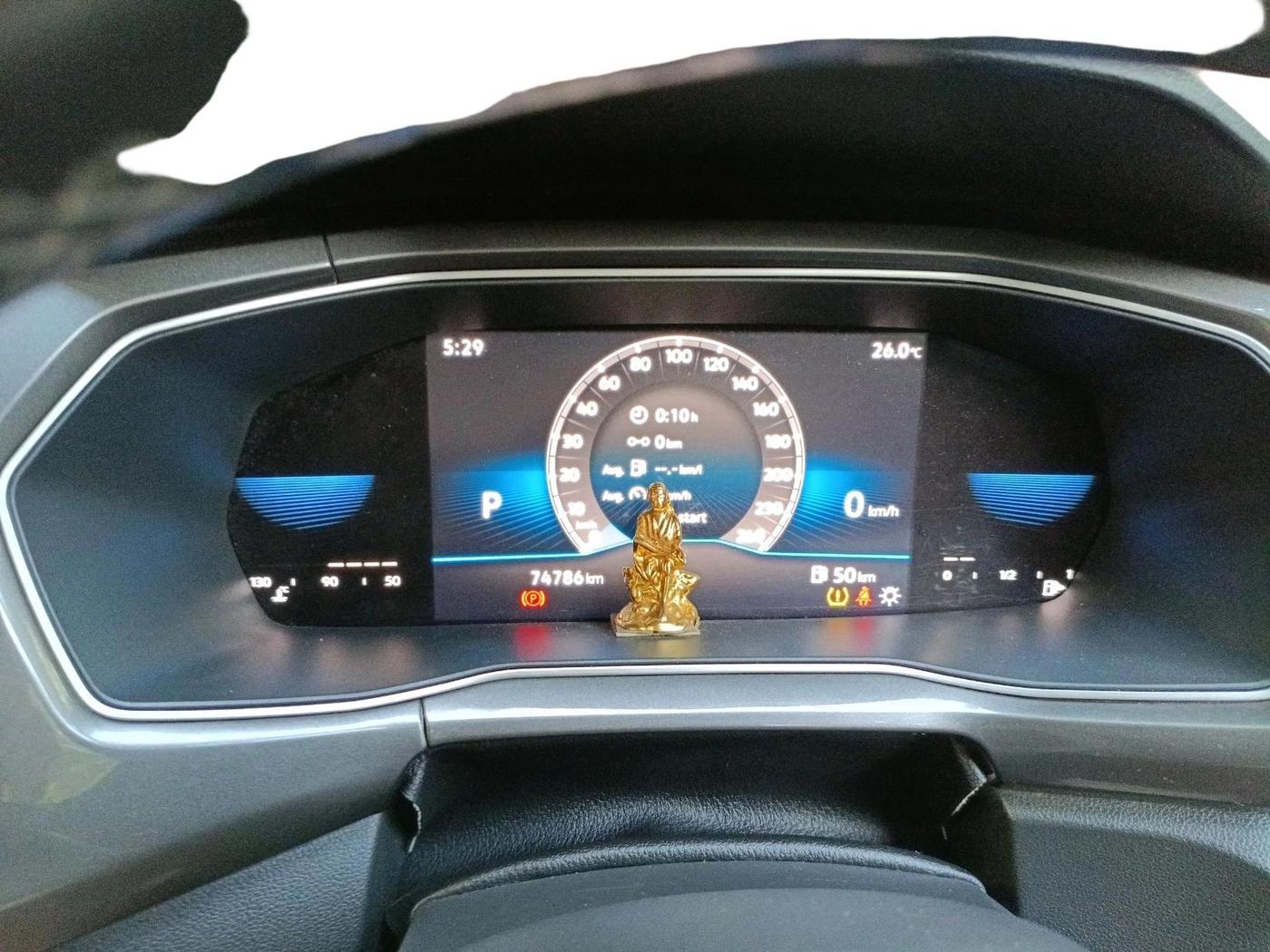 2021 Volkswagen TAIGUN TOPLINE 1.0 TSI AT, Petrol, Automatic, 74,786 km, interior