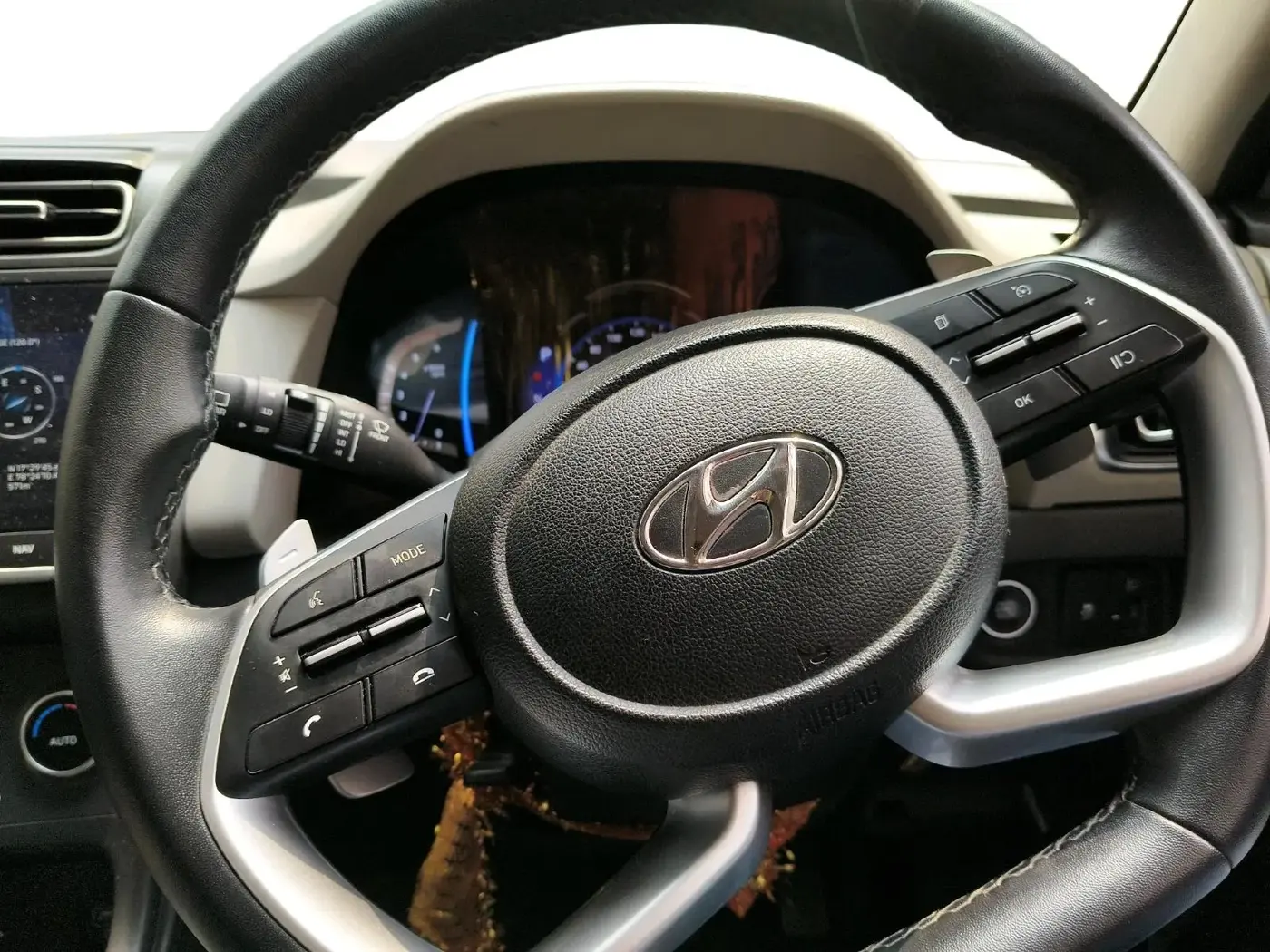 2021 Hyundai Creta SX (O) AT 1.5 DIESEL, Diesel, Automatic, 68,730 km, interior