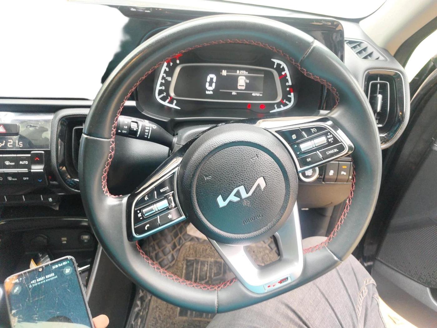 2023 KIA SONET GTX PLUS 1.0 IMT, Petrol, Manual, 46,702 km, interior