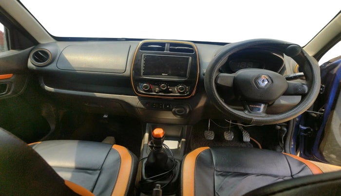 2017 Renault Kwid CLIMBER 1.0, Petrol, Manual, 1,28,652 km, interior