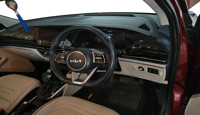2023 KIA CARENS LUXURY PLUS 1.5 DIESEL AT 7 STR, Diesel, Automatic, 15,524 km, interior