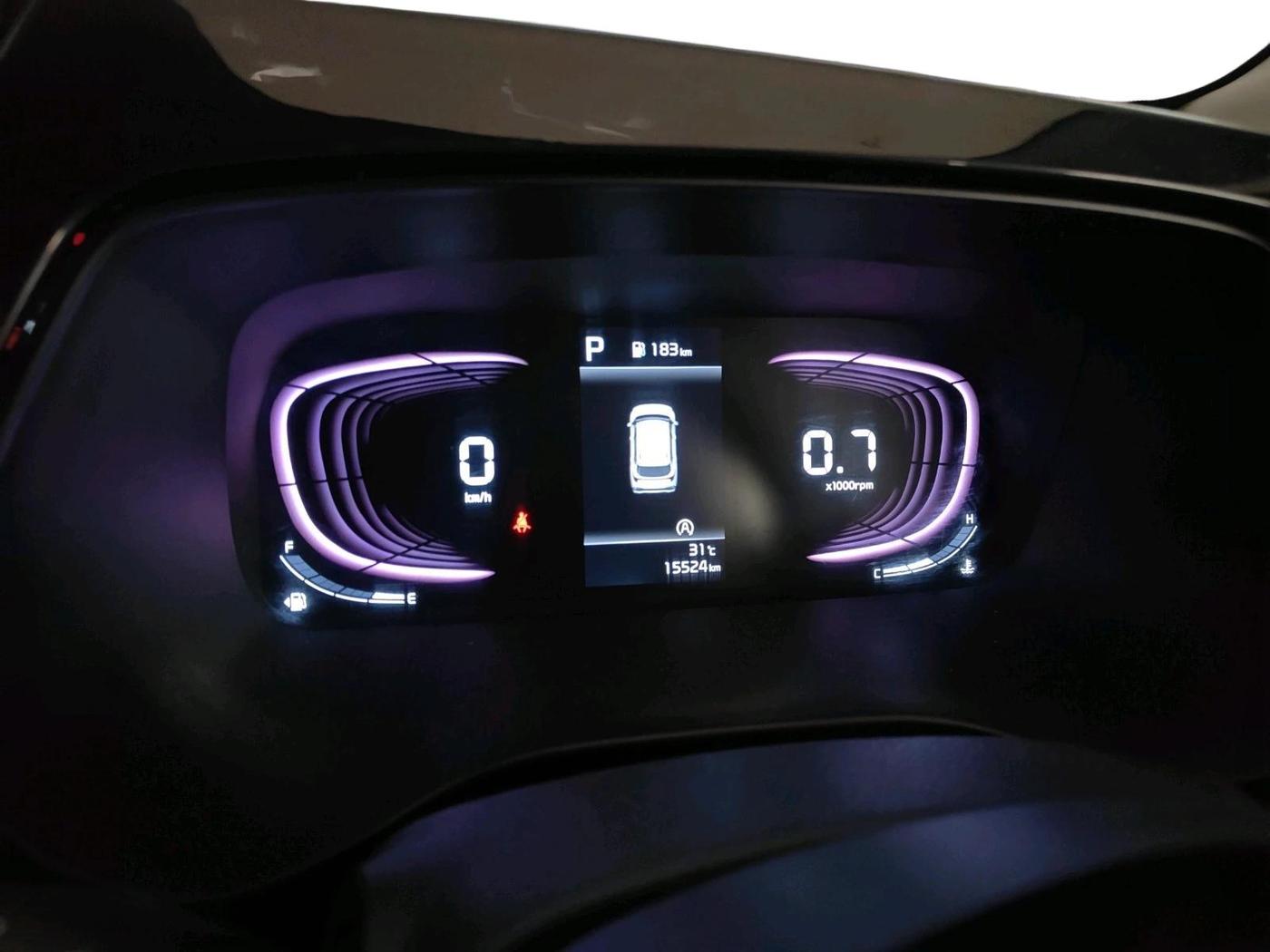 2023 KIA CARENS LUXURY PLUS 1.5 DIESEL AT 7 STR, Diesel, Automatic, 15,524 km, interior