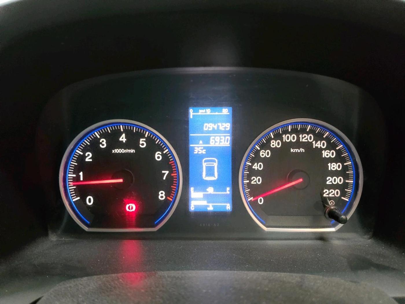 2011 Honda CRV 2.4L 2WD MT, Petrol, Manual, 94,729 km, interior