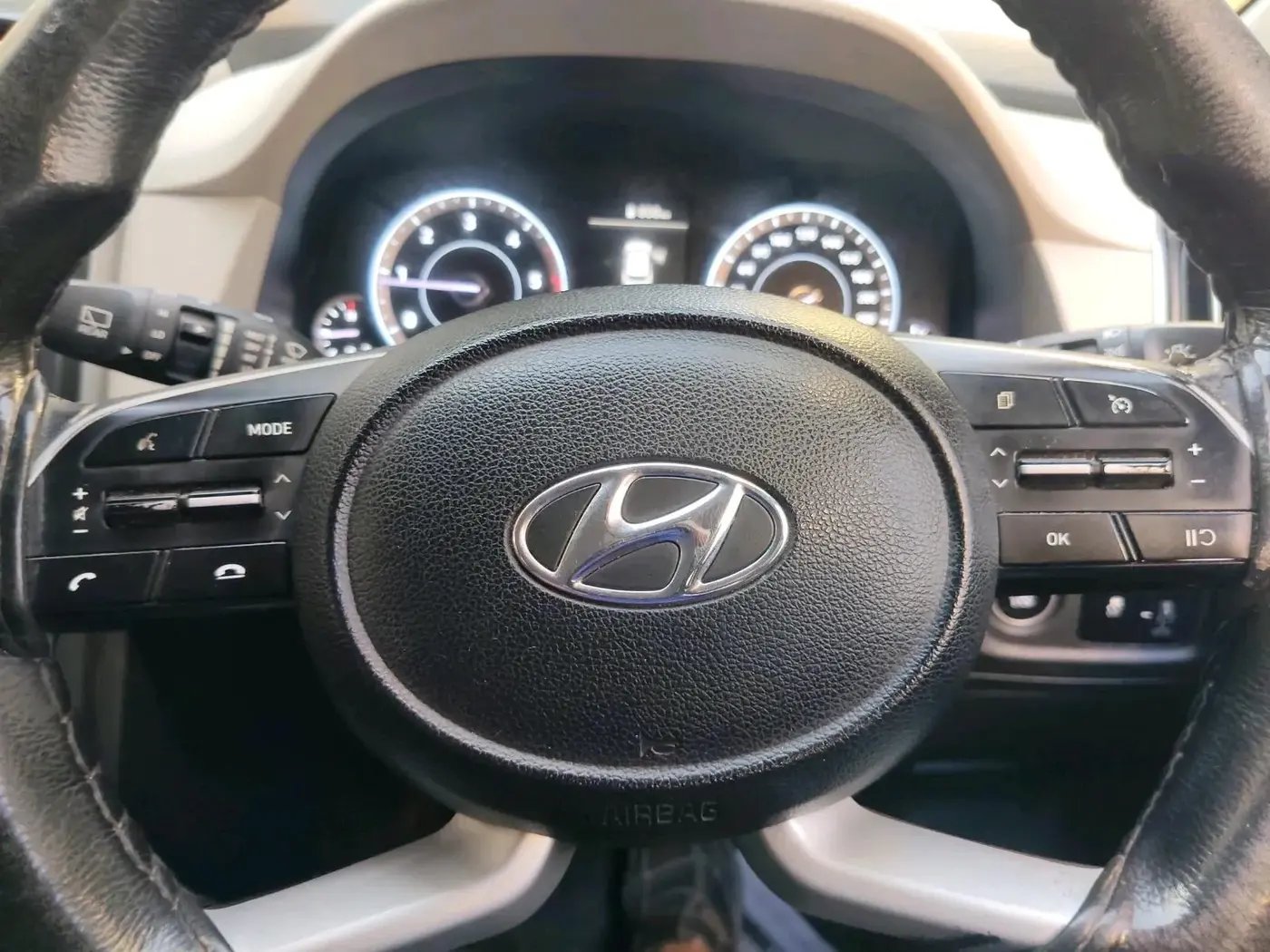 2021 Hyundai Creta SX 1.5 DIESEL, Diesel, Manual, 14,130 km, interior