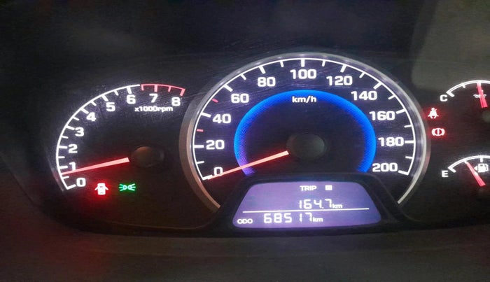 2019 Hyundai Grand i10 MAGNA 1.2 KAPPA VTVT, Petrol, Manual, 68,517 km, interior