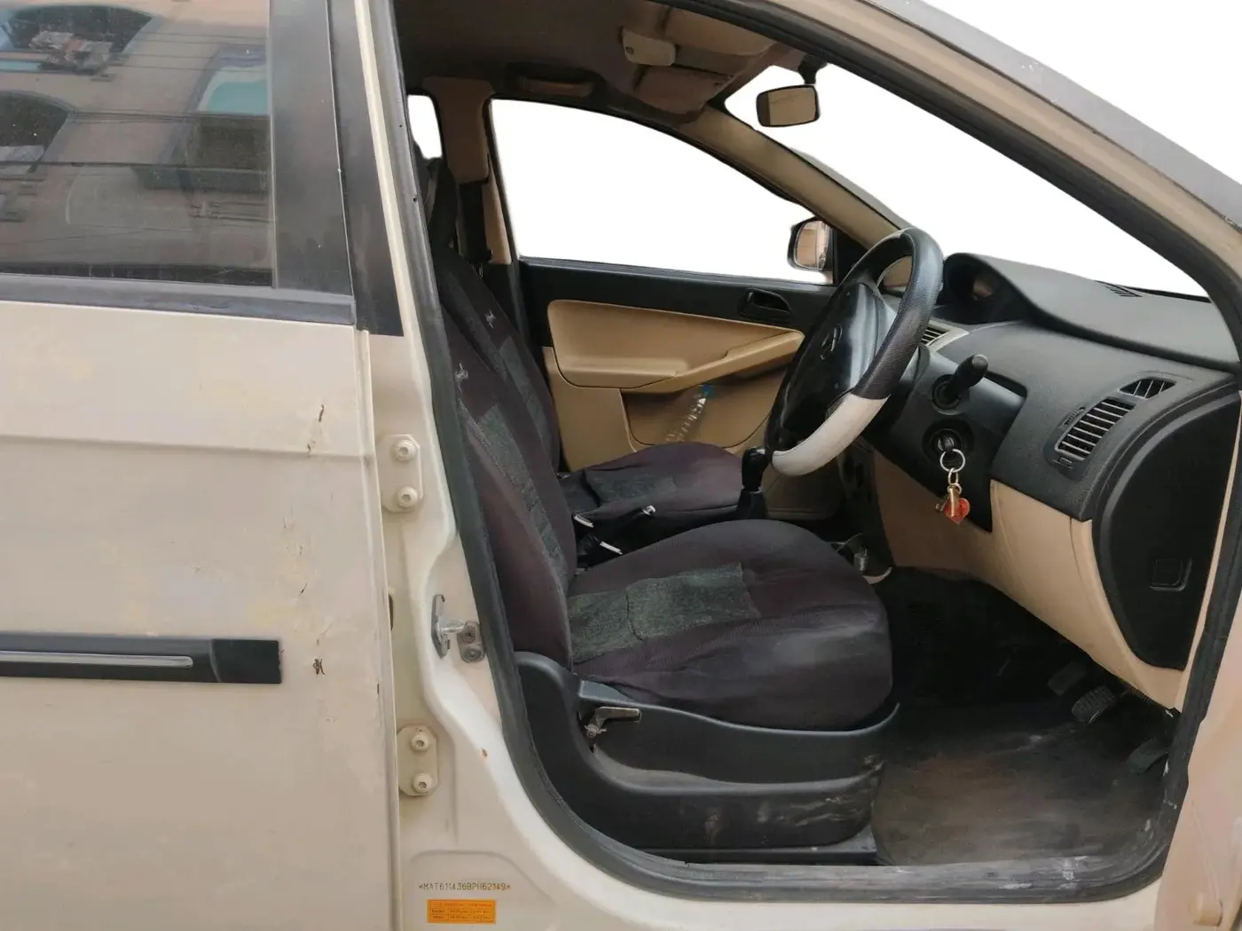 2011 Tata Indica Vista LS QUADRAJET, Diesel, Manual, 1,24,536 km, interior