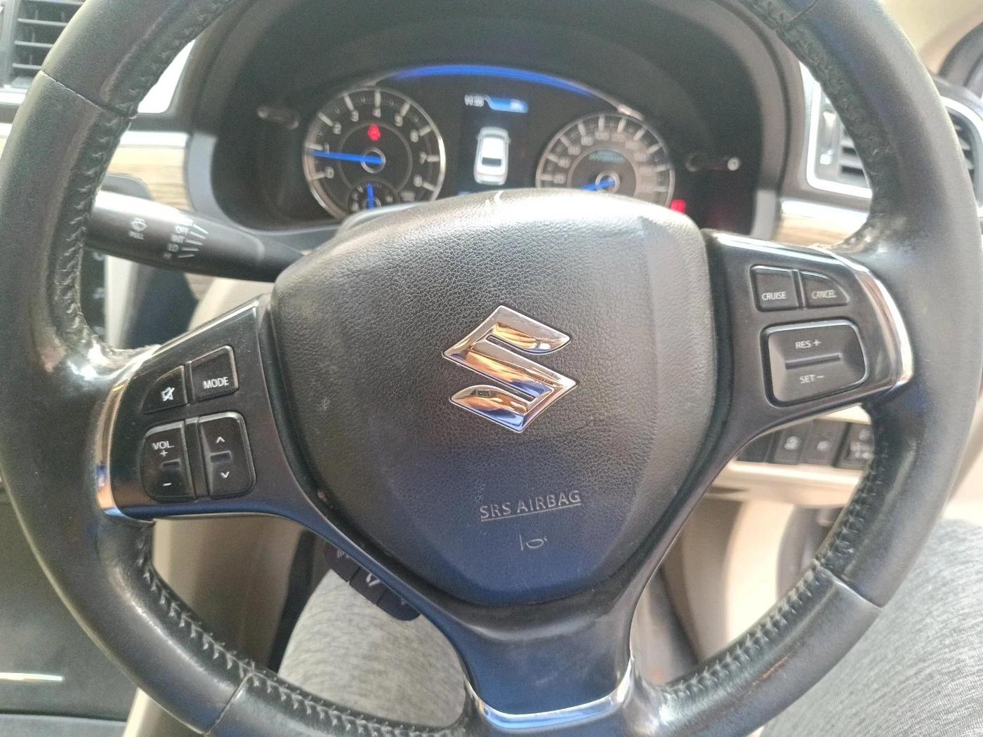 2021 Maruti Ciaz ALPHA 1.5 SHVS PETROL, Petrol, Manual, 1,20,272 km, interior