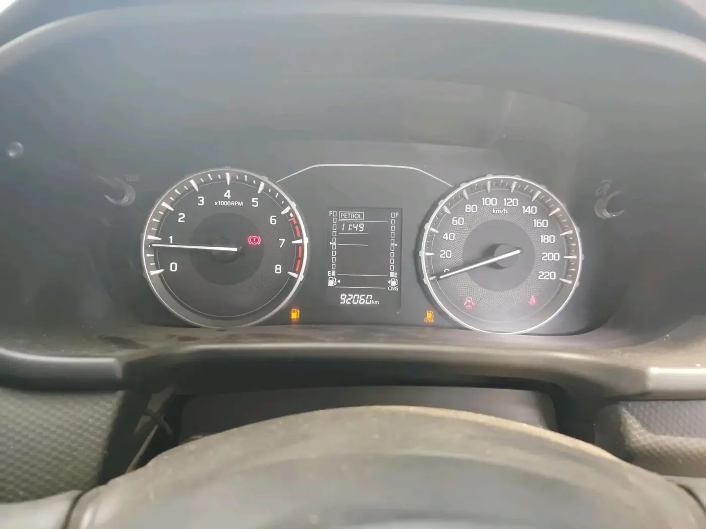 2023 Maruti BREZZA LXI S- CNG, CNG, Manual, 92,060 km, interior