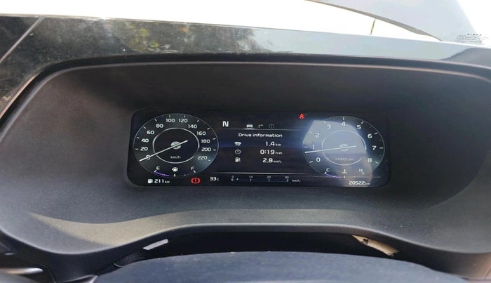 2023 KIA CARENS LUXURY PLUS 1.5 IMT PETROL, Petrol, Manual, 20,522 km, interior