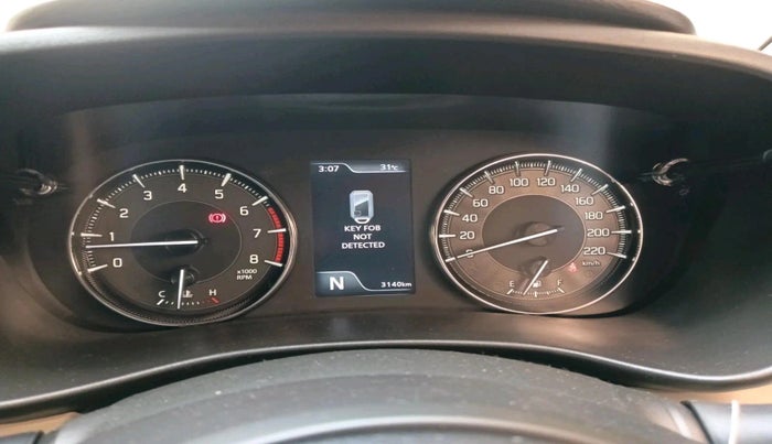 2024 Toyota Glanza V AMT, Petrol, Automatic, 3,140 km, interior