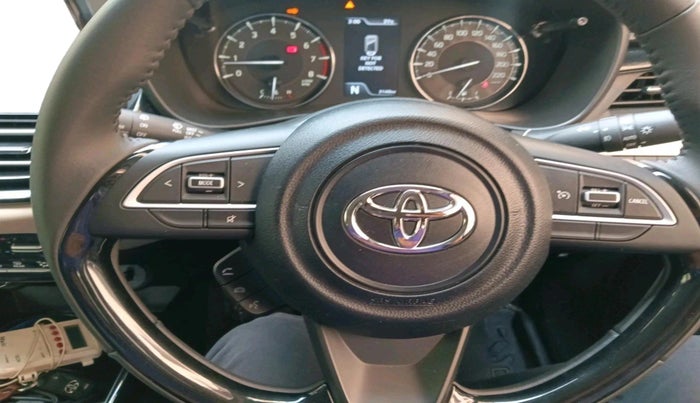 2024 Toyota Glanza V AMT, Petrol, Automatic, 3,140 km, interior