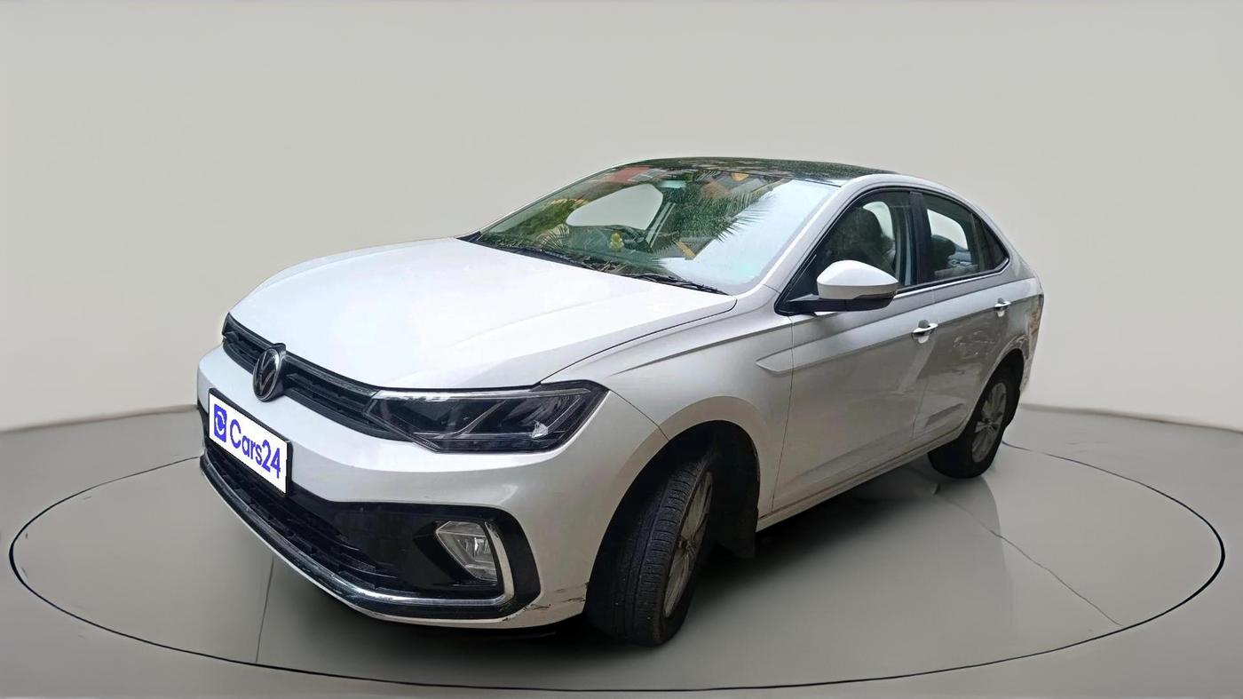 2022 Volkswagen VIRTUS HIGHLINE TSI 1.0 AT, Petrol, Automatic, 21,135 km, exterior