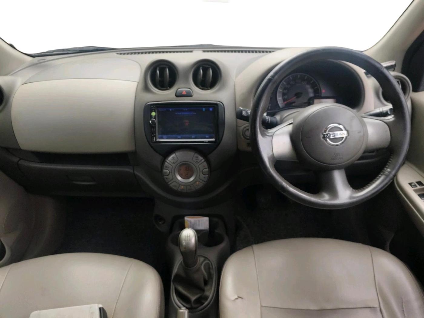 2012 Nissan Micra XV DIESEL, Diesel, Manual, 1,65,799 km, interior