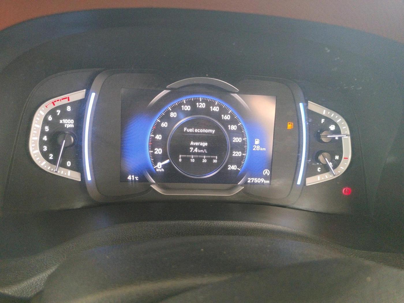 2023 Hyundai ALCAZAR PRESTIGE 1.5 TURBO PETROL MT 7STR, Petrol, Manual, 27,509 km, interior