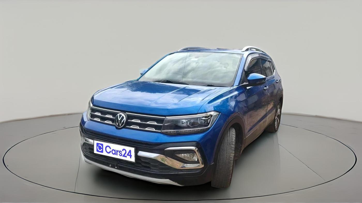 2022 Volkswagen TAIGUN TOPLINE 1.0 TSI AT, Petrol, Automatic, 40,726 km, exterior