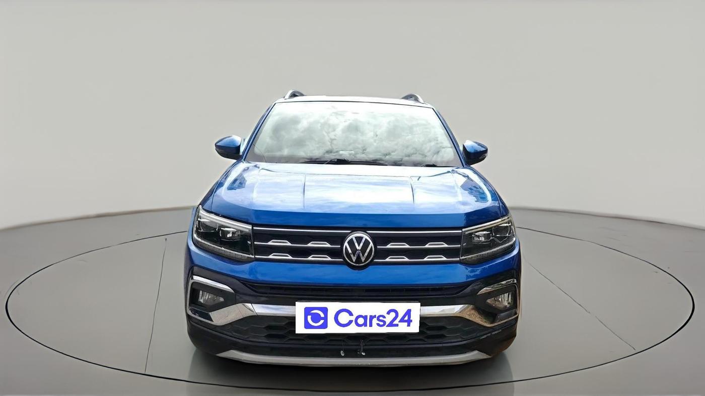 2022 Volkswagen TAIGUN TOPLINE 1.0 TSI AT, Petrol, Automatic, 40,726 km, exterior