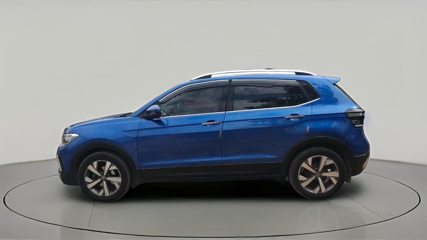 2022 Volkswagen TAIGUN TOPLINE 1.0 TSI AT, Petrol, Automatic, 40,726 km, exterior