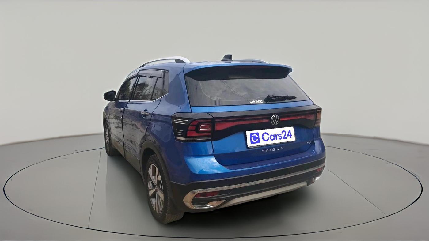 2022 Volkswagen TAIGUN TOPLINE 1.0 TSI AT, Petrol, Automatic, 40,726 km, exterior