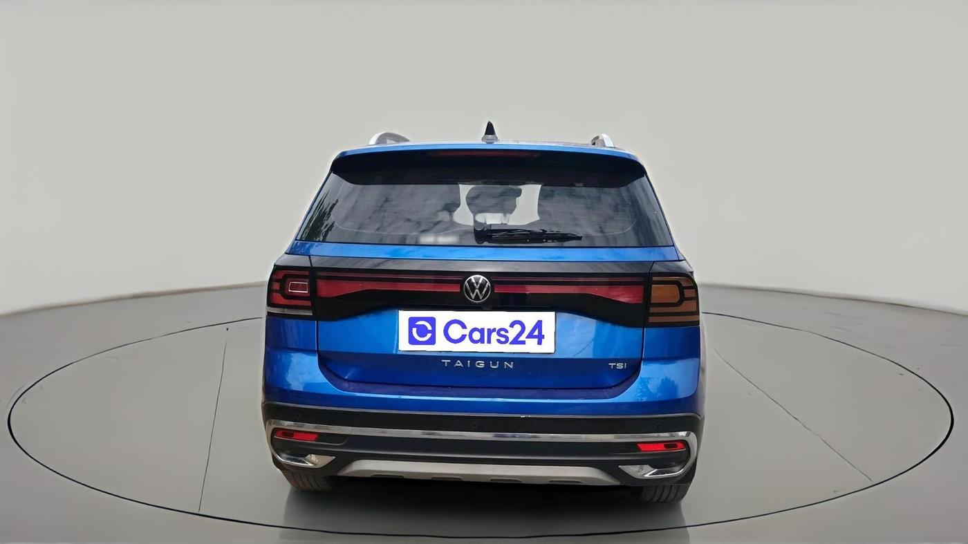2022 Volkswagen TAIGUN TOPLINE 1.0 TSI AT, Petrol, Automatic, 40,726 km, exterior
