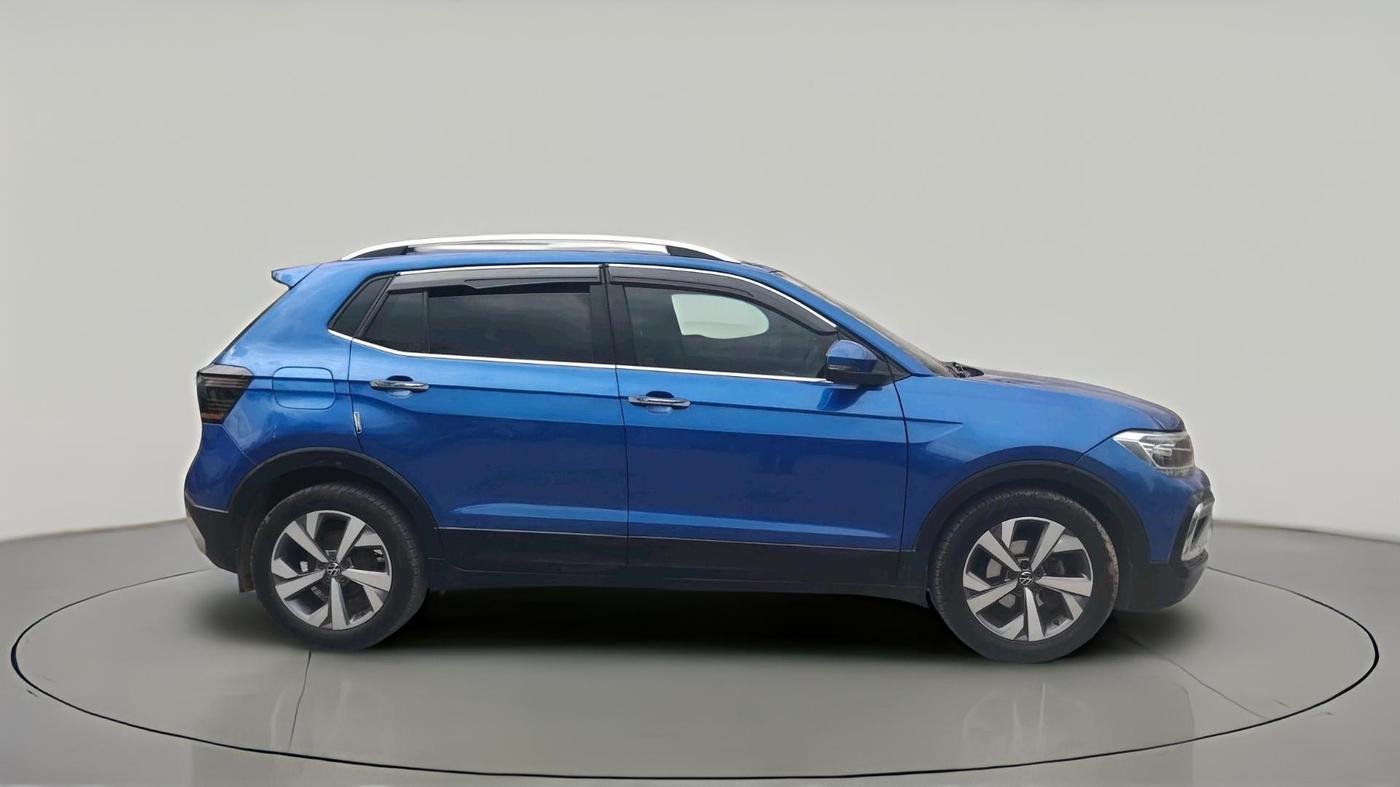 2022 Volkswagen TAIGUN TOPLINE 1.0 TSI AT, Petrol, Automatic, 40,726 km, exterior