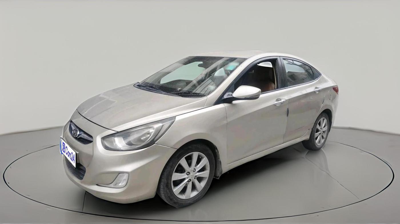 2011 Hyundai Verna FLUIDIC 1.6 VTVT SX AT, Petrol, Automatic, 91,323 km, exterior