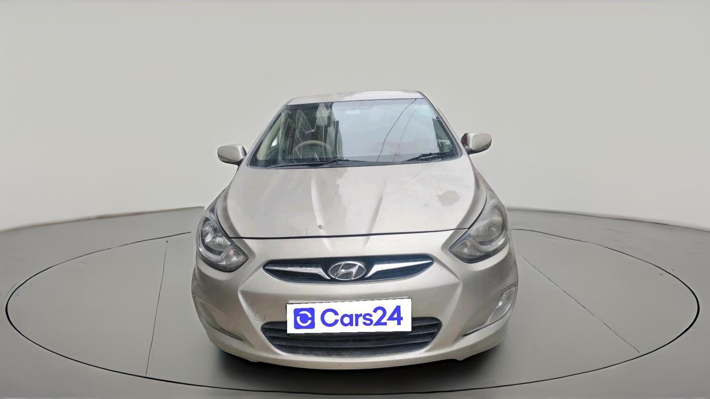 2011 Hyundai Verna FLUIDIC 1.6 VTVT SX AT, Petrol, Automatic, 91,323 km, exterior