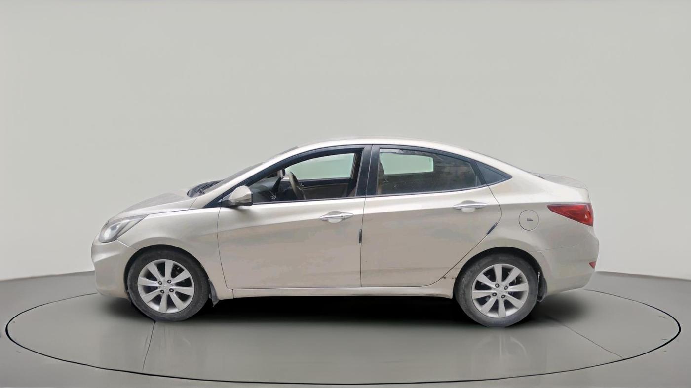 2011 Hyundai Verna FLUIDIC 1.6 VTVT SX AT, Petrol, Automatic, 91,323 km, exterior