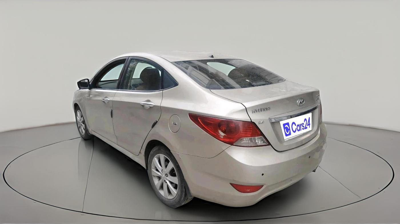 2011 Hyundai Verna FLUIDIC 1.6 VTVT SX AT, Petrol, Automatic, 91,323 km, exterior