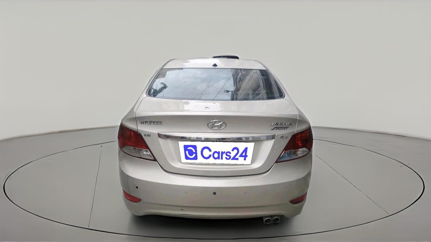2011 Hyundai Verna FLUIDIC 1.6 VTVT SX AT, Petrol, Automatic, 91,323 km, exterior